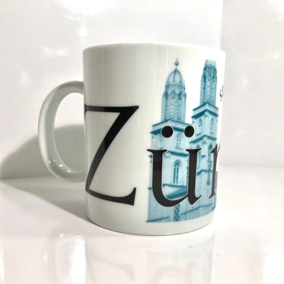 Starbucks Rare Zurich Mug from the City Mug Collection 1994. 18 oz. - Picture 1 of 5